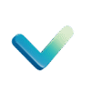 3D Icon Tick