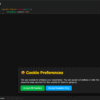 Cookie Consent Dark