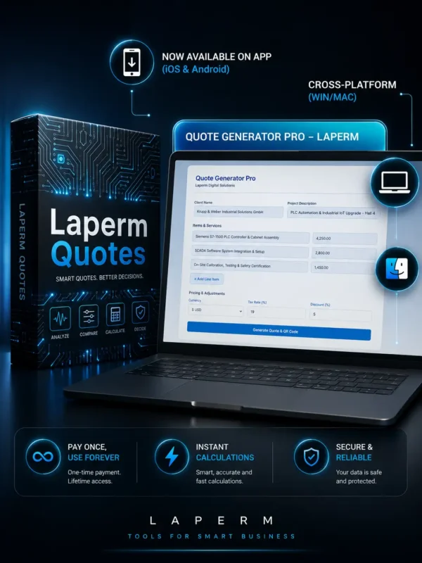 Laperm_Quotes_Fotos Laperm Quotes portable quotation software for desktop and mobile apps