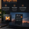 My Tasks task manager software interface running in Dark Mode