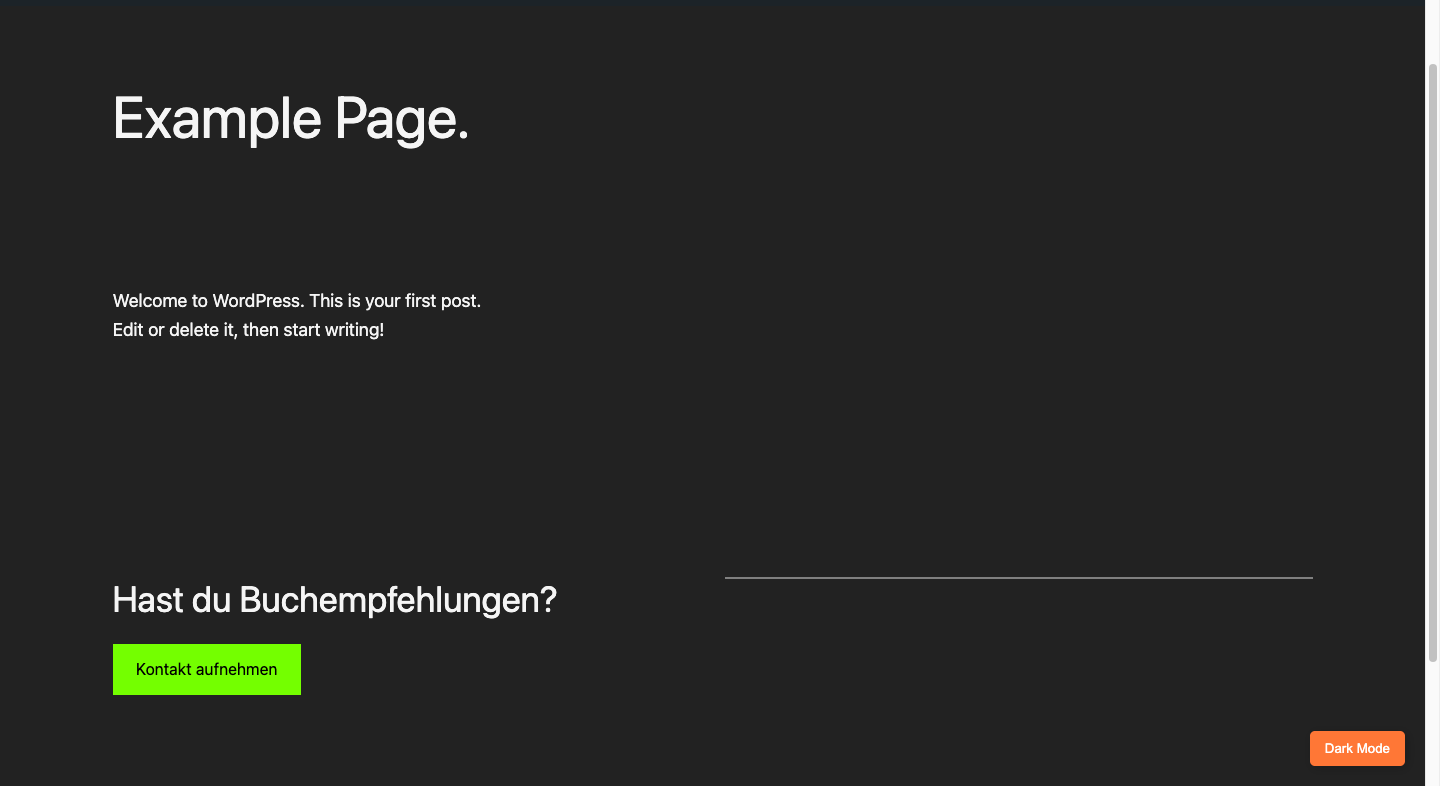 Dark Mode